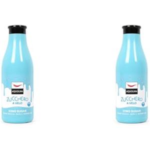 Aquolina Bagno Doccia ZUCCHERO A VELO. Bagnoschiuma leggero e di veloce assorbimento - 500 ml (Confezione da 2)