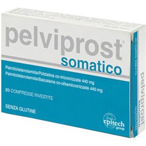Epitech Group Pelviprost Somatico - Integratore Alimentare con Palmitoiletanolamide e Polidatina, 20 Compresse