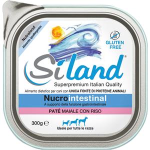 Siland Cane Pate' Nucrointestinal Adulto Maiale & Riso 300 Gr