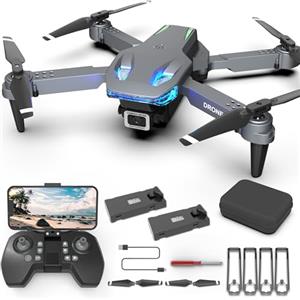 Wipkviey T28 Drone con Telecamera 1080P HD-Droni Professionale per Bambini e Principianti, con Video WiFi Live Quadcopter RC con 2 Batterie, Giocattolo per Ragazze e Ragazzi
