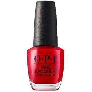 OPI Smalto per Unghie Rosso 15ml - Durata Fino a 7 Giorni con Pennello ProWide Brush®