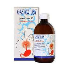 DMG Italia Gastrotuss Sciroppo Antireflusso 500 ml - Dispositivo medico per il trattamento del reflusso gastroesofageo
