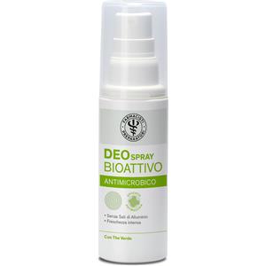 Unifarco Deo Spray Bioattivo Antimicrobico 100 ml - Senza Sali di Alluminio, Freschezza Intensa e Senza Residui