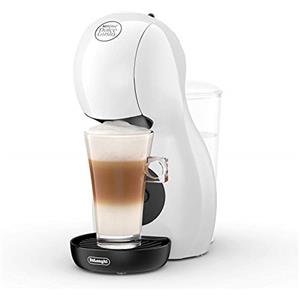 Nescafé Dolce Gusto NESCAFÉ DOLCE GUSTO De'Longhi Piccolo XS EDG110.WB Macchina per Caffè Espresso e Altre bevande in Capsula, Manuale, 0.8 lt, Bianco