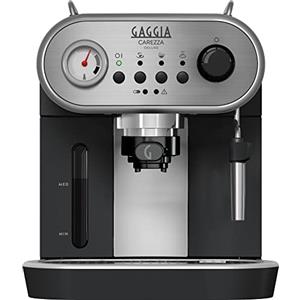 Philips Gaggia RI8525/01 Caffettiera a mano Carezza Deluxe per caffè macinato e cialde, 230V, 50Hz, 1900W, grigio/nero