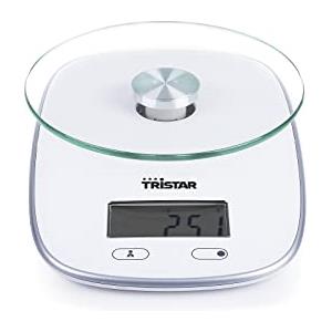 Tristar KW-2445 Bilancia da Cucina, Piatto in vetro