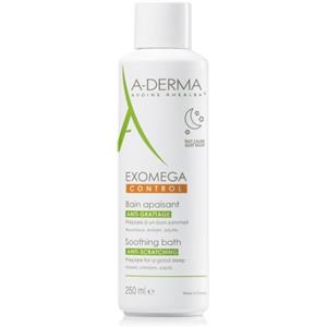 A-Derma Exomega Control Bagno Lenitivo 250 ml - Trattamento per Pelli Secche e Atopiche