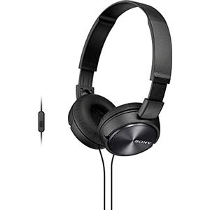 Sony MDR-ZX310AP Cuffie con Microfono, Nero