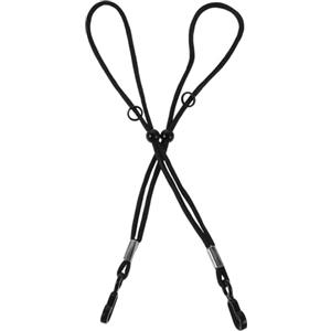 UKCOCO Lacci Elastici da Polso per Guanti da Sci Regolabili Fibbia, Cordino di Sicurezza Antigelo 25 Cm per Sport Invernali e Attività Outdoor