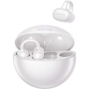 SANAG S6s Ultra Cuffie Bluetooth, Auricolari a Orecchio Aperto, Clip per Orecchie, Suono Straordinario, IP67, Bluetooth 6.0, Chiamate Chiare e AI, 42H di Autonomia, Rapida USBC, Personalizzazione APP