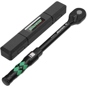 LLAVETOR Chiave Dinamometrica 1/2, Chiave Dinamometrica con Doppia Scala, Regolabile in Due Direzioni con Meccanismo a 72 Denti per La Manutenzione di Motocicli, Biciclette e Auto(30-210 Nm)