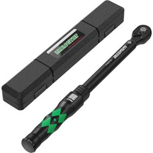 LLAVETOR Chiave dinamometrica 3/8, Chiave Dinamometrica Auto 10-60Nm, Precisione ± 3%, 72 Denti, Clic Chiave Dinamometrica per Bici e Moto (10-60 Nm)