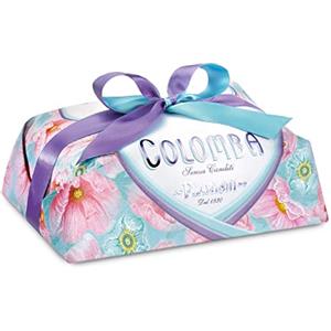 FLAMIGNI Colomba Pasquale Senza Canditi da 1 Kg, Dolce Artigianale, Impasto Soffice e Delicato, Senza Agrumi Canditi, con Uva Sultanina, Incartata a Mano, Italiana