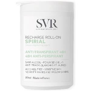 SVR Spirial Deodorante Roll-on Anti-Traspirante 50ml - Efficacia 48 Ore con Probiotici e Diatomite