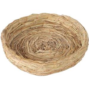 Générique di Riproduzione per Uccelli - di Base Piatta Tessuto Accessorio Gabbia di Naturale | nidificante Comoda per Colomba, parrocchetto, canarino, parrocchetto