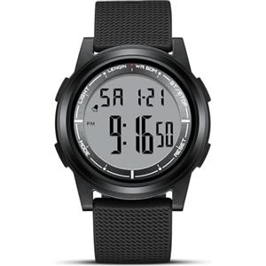 HANPOSH Orologio Uomo Orologi Impermeabili Per Analogico Al Quarzo Orologi Da Polso Da Uomo Con Data Orologio Casual Luminoso Alla Moda Cinturino In Silicone