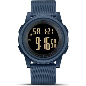 HANPOSH Orologio Uomo Orologi Impermeabili Per Analogico Al Quarzo Orologi Da Polso Da Uomo Con Data Orologio Casual Luminoso Alla Moda Cinturino In Silicone