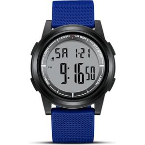 HANPOSH Orologio Uomo Orologi Impermeabili Per Analogico Al Quarzo Orologi Da Polso Da Uomo Con Data Orologio Casual Luminoso Alla Moda Cinturino In Silicone