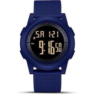 HANPOSH Orologio Uomo Orologi Impermeabili Per Analogico Al Quarzo Orologi Da Polso Da Uomo Con Data Orologio Casual Luminoso Alla Moda Cinturino In Silicone