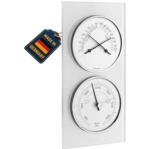 TFA Dostmann Stazione meteo analogica, 20.3022, compatta e moderna con termometro, igrometro e barometro, prodotta in Germania