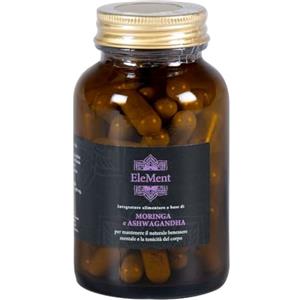 Generico Moringa Italiana + Ashwagandha | Integratore Alimentare Naturale in Capsule | Moringa da Foglie Coltivate in Italia | 60 Capsule