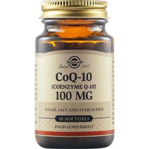 Solgar Maxi Coenzima Q10 100 mg - Integratore Antiossidante in 30 Perle per Energia e Salute Cardiovascolare