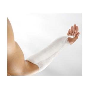 Lohmann & Rauscher Mollelast Haft - Benda Coesiva Estensibile 10 cm x 20 m, Ideale per Immobilizzazione e Supporto Ortopedico