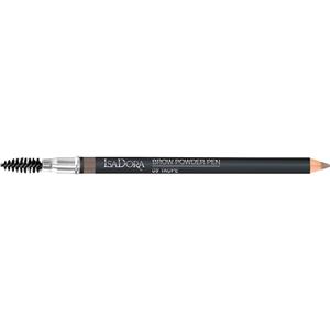 IsaDora Brow Powder Pen Taupe - Penna per sopracciglia morbida, altamente pigmentata e di lunga durata con spazzola