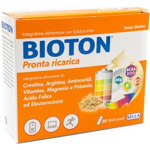 Bioton Pronta Ricarica Integratore Ad Azione Tonica 20 Bustine