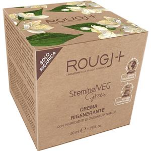 Rougj Crema Viso Rigenerante SteminelVeg Green 50ml - Con Cellule Staminali Vegetali, Acido Ialuronico e Vitamina E