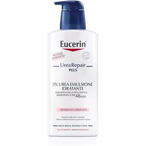 Eucerin Emulsione Idratante 5% Urea - 400 ml per pelle secca e ruvida con fragranza delicata