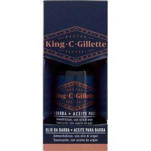 Gillette King C. Gillette Olio Da Barba Ammorbidente Idratante 30ml