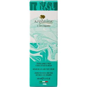VOLTOLINA COSMETICI Crema Piedi Argan 100ml - Nutriente e Idratante, Sollievo per Gambe Gonfie