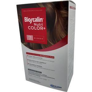 Bioscalin Nutricolor Plus 7 Biondo - Colorazione Permanente senza Ammoniaca con Trattamento Completo