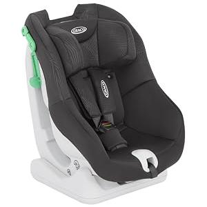 Graco - Extend™ LX R129 Seggiolino auto evolutivo, per bambini da 40 a 105 cm (dalla nascita fino ai 4 anni circa), installazione con cintura di sicurezza, colore Midnight