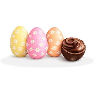 Laica 1 KG OVETTI CIOCCOLATO AL LATTE CREMA NOCCIOLA LAICA ANONIMI PASQUA OVETTO 7 GR