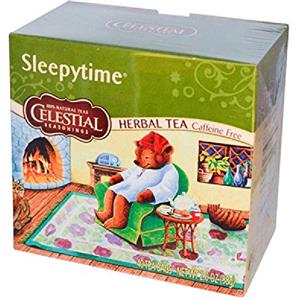 Celestial Seasonings Sleepytime Tea - Infuso alle Erbe Senza Caffeina, 40 Sacchetti per un Rilassamento Ottimale