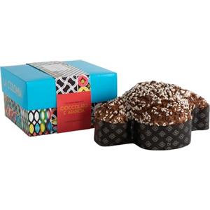 CANNAVACCIUOLO - Colomba Cioccolato e Arancia con Granella di Zucchero Pasta Candita e Gocce di Cioccolato Al Latte 750g