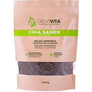 GREAT VITA Semi MeaVita Chia, confezione da 2 (2 x 1000g)