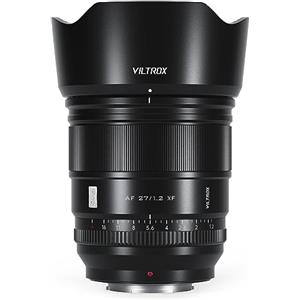 viltrox 27 mm f1.2 XF X Mount Lens, f/1.2 APS-C Prime adatto per Ultra Wide Angle Autofocus Lens, adatto per X-T5 X-H2 X-H2S X-T30 II X-T4 X-Pro3 X-S20 X-S10 X-E4