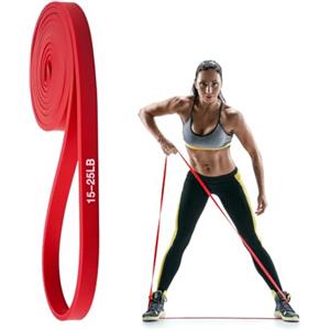 JATEKA Elastici Fitness, 15-25LB Elastici Palestra, 100% Lattice Elastico Fitness, Elastico Palestra Pilates Yoga Powerlifting Crossfit Uomini Donne
