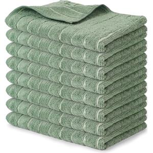 Solvant set di 8 Strofinacci Cucina da 65 X 45 cm, Asciugamani Cucina Super Assorbenti e Robusti, Canovacci Cucina Premium, Strofinacci Cucina Cotone Asciutti