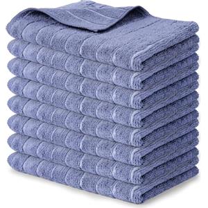 Solvant set di 8 Strofinacci Cucina da 65 X 45 cm, Asciugamani Cucina Super Assorbenti e Robusti, Canovacci Cucina Premium, Strofinacci Cucina Cotone Asciutti