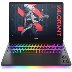 HP OMEN 16-ak0001sl Notebook Gaming 16'' 2.5K IPS 240Hz, Ryzen AI 9 HX 375 55 TOPS, NVIDIA GeForce RTX 5070 Ti 12GB, SSD 1TB, chassis in alluminio