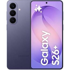 Samsung Galaxy S26+ Smartphone AI, 512GB, 3 anni di Garanzia, Processore Avanzato, Assistente Foto, Creative Studio, Camera 50 MP, 4900 mAh, Cobalt Violet [Versione italiana]