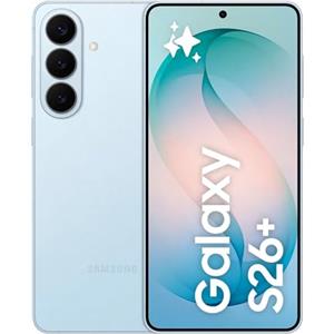 Samsung Galaxy S26+ Smartphone AI, 512GB, 3 anni di Garanzia, Processore Avanzato, Assistente Foto, Creative Studio, Camera 50 MP, 4900 mAh, Sky Blue [Versione italiana]
