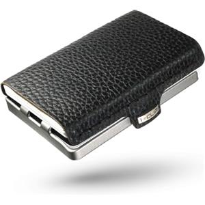 I-CLIP MAX Original Pure Nero - Portafoglio Slim con capacità fino a 16 carte - Fermasoldi per fino a 30 banconote - Portafoglio leggero e flessibile