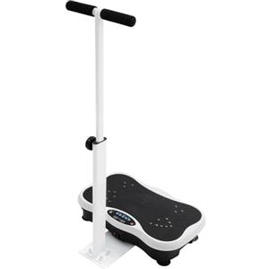 DCSYOG Pedana vibrante a 120 livelli, 10 programmi di allenamento, silenziosa, con fasce di allenamento, fino a 150 kg, per allenamento domestico