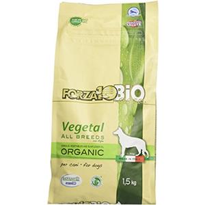 Forza10bio, Crocchette vegetali con alghe per cani di tutte le taglie bio, 1.5kg