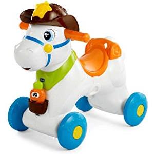 Chicco Baby Rodeo Cavallo a Dondolo, Gioco Interattivo Cavalcabile, da 1 Anno